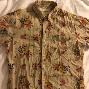 Obey floral button up